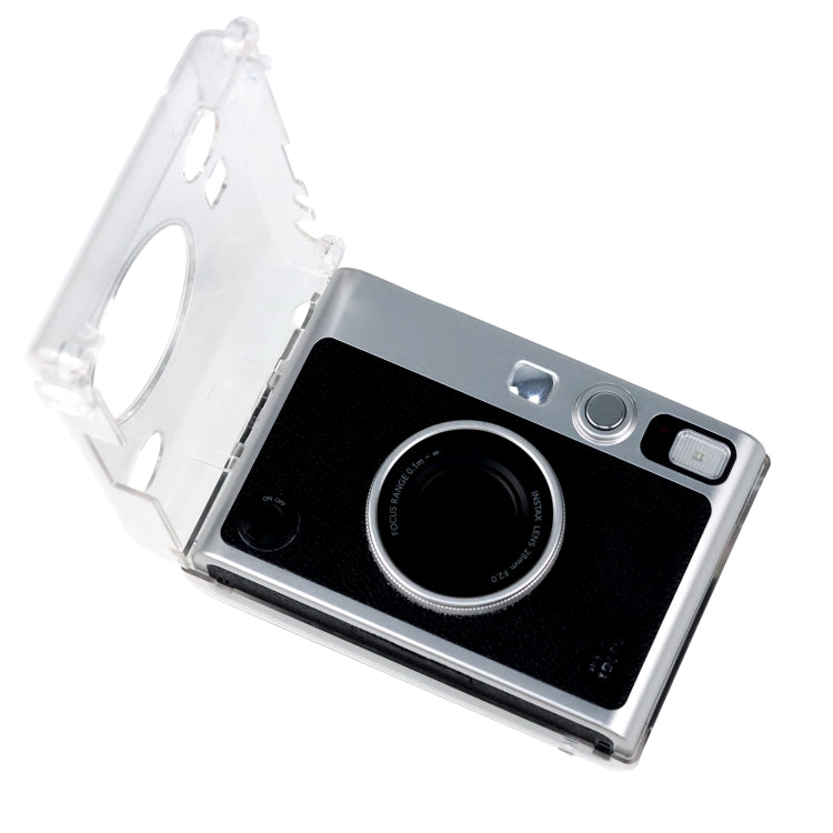 Funda protectora de cristal con correa para FUJIFILM Instax mini EVO, For FUJIFILM Instax mini EVO