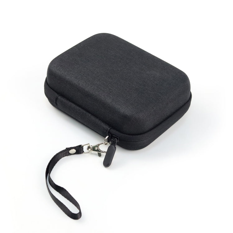 Bolsa de almacenamiento con estuche rígido para FUJIFILM Instax mini EVO, Fabric Pattern Black, Fabric Pattern Grey