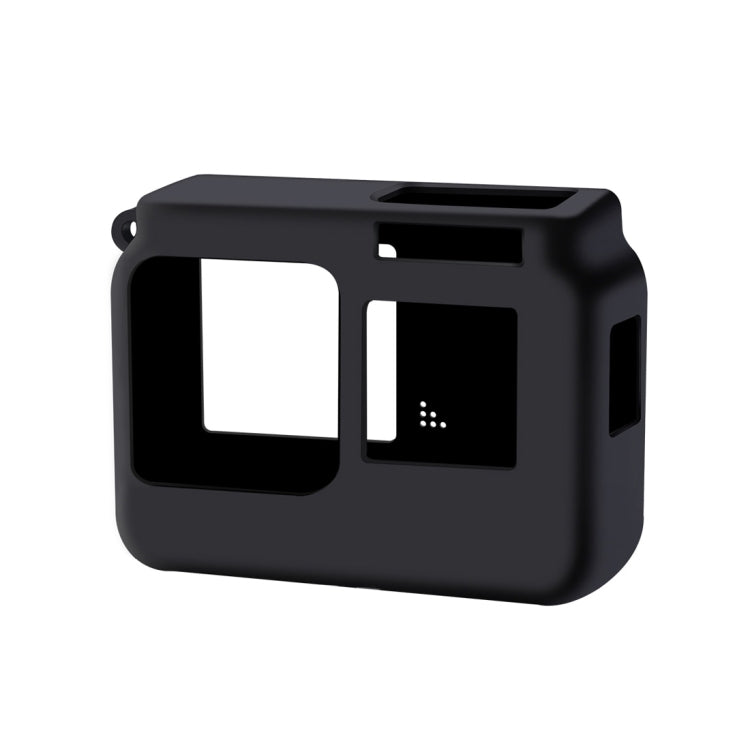 Para Insta360 One R 4K con marco Funda protectora de silicona a prueba de golpes con tapa de lente, 4K Case + Lens Cap