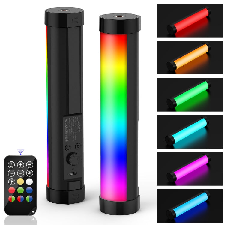LUXCeO P100 RGB Photo Video Light Stick Luz de relleno portátil con control remoto, P100