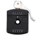 Abrazadera de liberación de palanca de 50 mm de aleación de aluminio Fittest JZ-50LR compatible con RRS, JZ-50LR