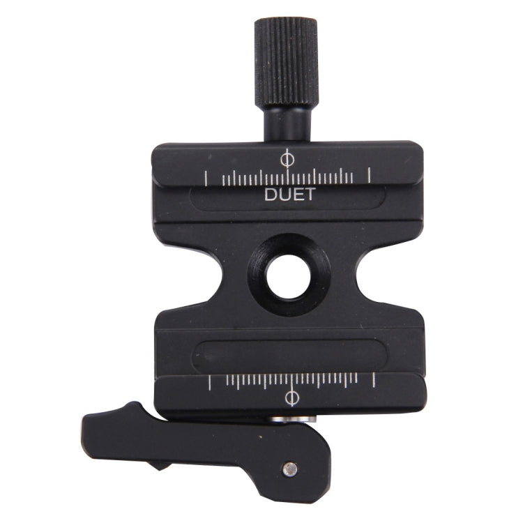 Placa de abrazadera de liberación rápida con perilla y palanca ajustable de aleación de aluminio Fittest FC-50LS, FC-50LS