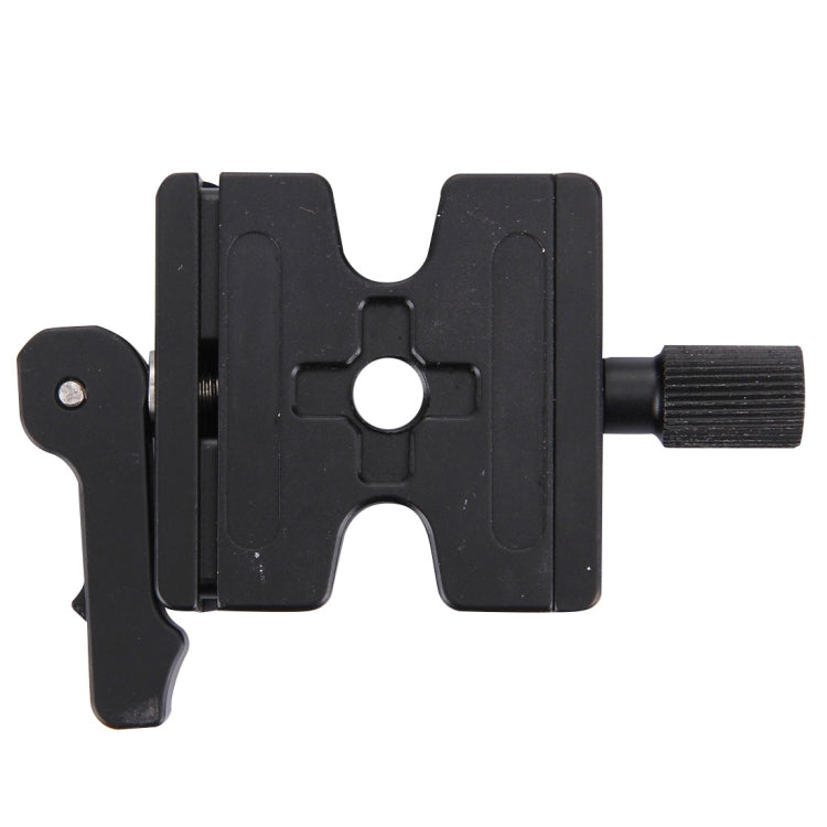 Placa de abrazadera de liberación rápida con perilla y palanca ajustable de aleación de aluminio Fittest FC-50LS, FC-50LS