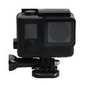 Para GoPro HERO4 ABS esqueleto carcasa protectora cubierta con hebilla montaje básico y tornillo de avance, HERO4