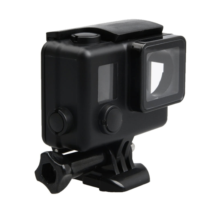 Para GoPro HERO4 ABS esqueleto carcasa protectora cubierta con hebilla montaje básico y tornillo de avance, HERO4