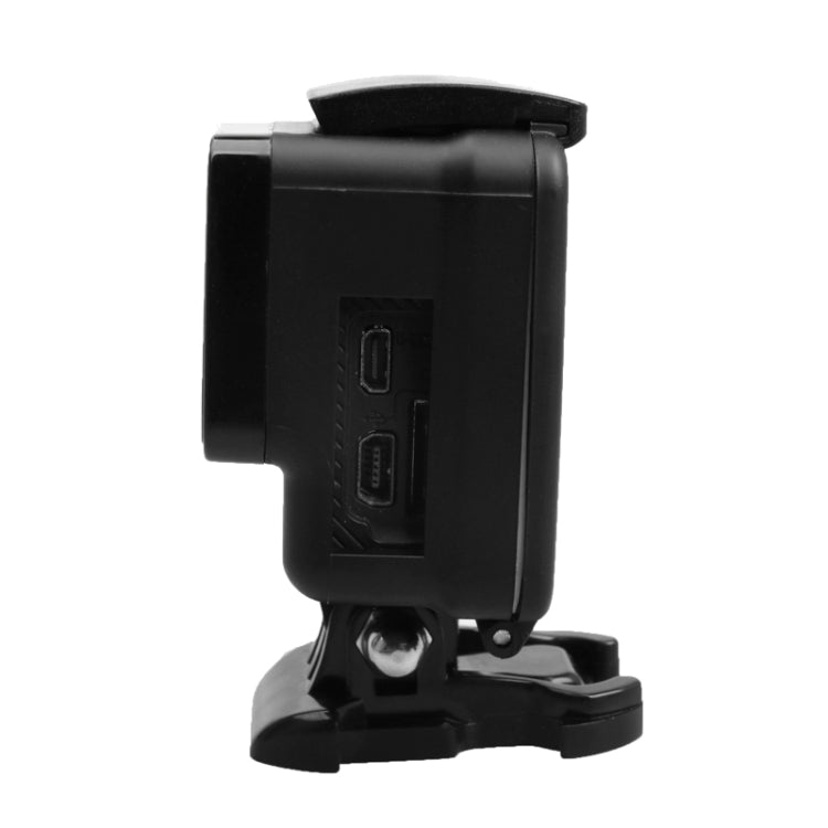 Para GoPro HERO4 ABS esqueleto carcasa protectora cubierta con hebilla montaje básico y tornillo de avance, HERO4