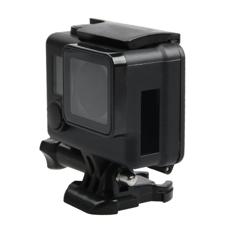 Para GoPro HERO4 ABS esqueleto carcasa protectora cubierta con hebilla montaje básico y tornillo de avance, HERO4