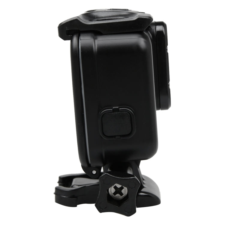 2 en 1 para GoPro HERO6 /5 Cubierta trasera de pantalla táctil + Funda protectora impermeable de 45 m (es necesario desmontar la lente cuando está instalada) con hebilla de montaje básico y tornillo de avance, Need to Disassemble Lens