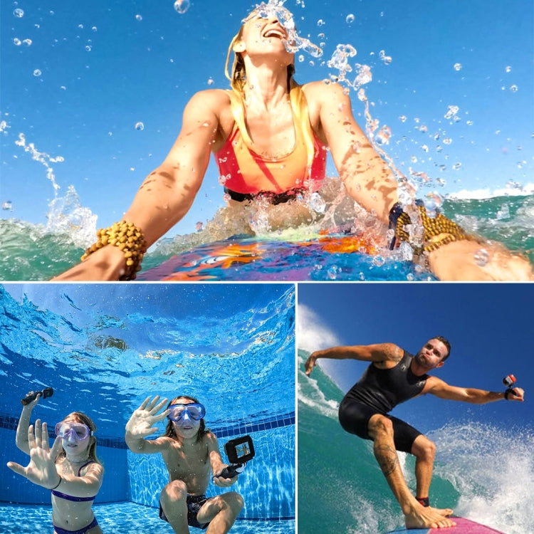 2 en 1 para GoPro HERO6 /5 Cubierta trasera de pantalla táctil + Funda protectora impermeable de 45 m (es necesario desmontar la lente cuando está instalada) con hebilla de montaje básico y tornillo de avance, Need to Disassemble Lens