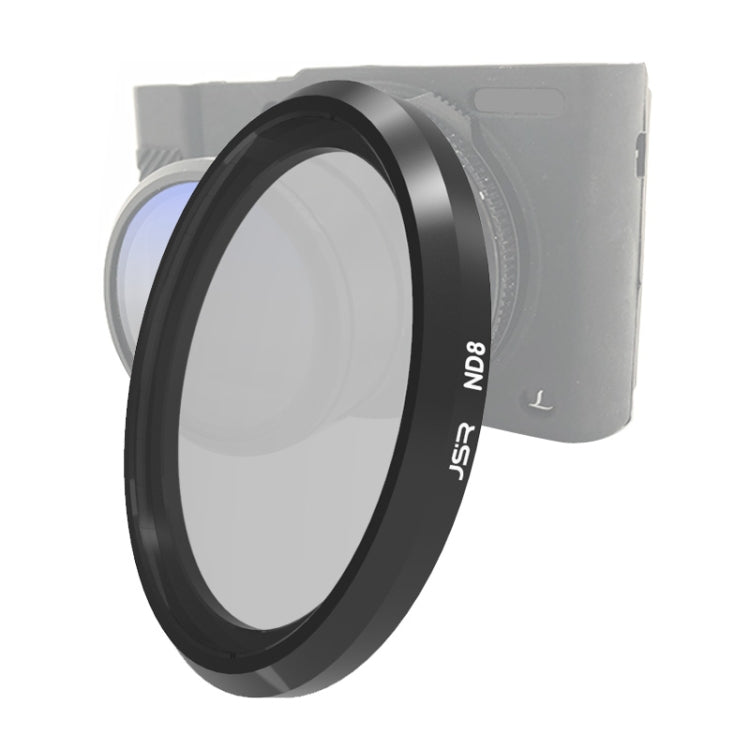 Filtro de lente JSR ND8 para Panasonic LUMIX LX10, ND8 Filter