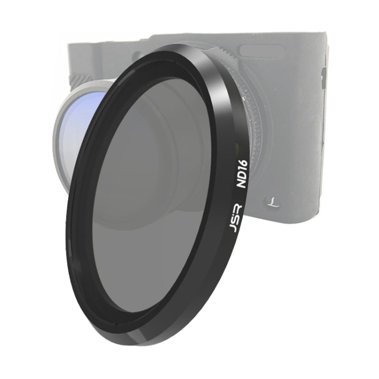 Filtro de lente JSR ND16 para Panasonic LUMIX LX10, ND16 Filter