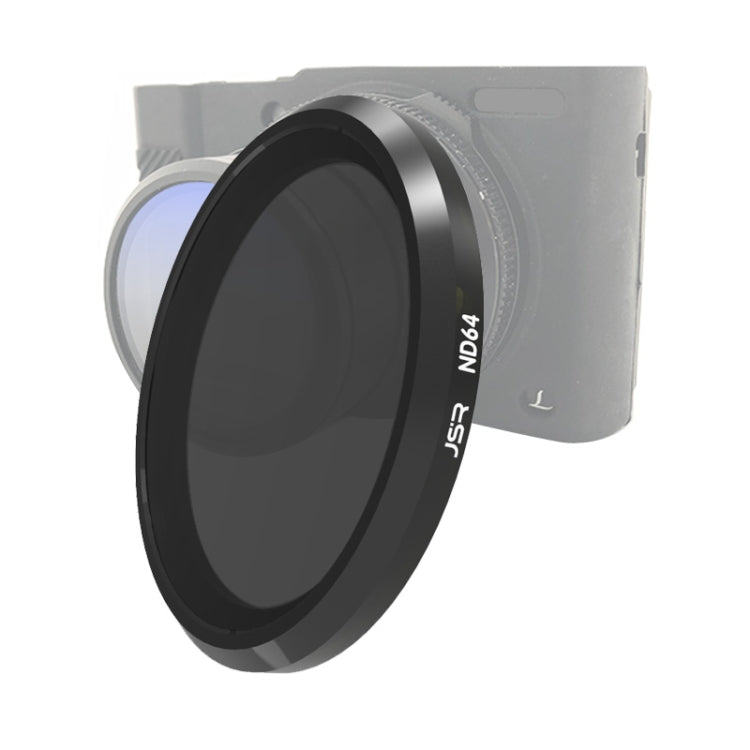 Filtro de lente JSR ND64 para Panasonic LUMIX LX10, ND64 Filter