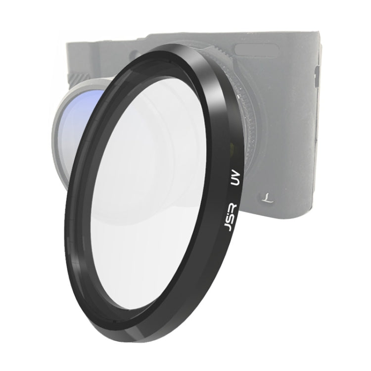 Filtro de lente UV JSR para Panasonic LUMIX LX10, UV Filter