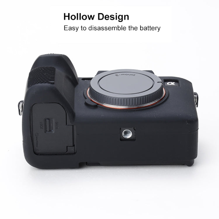 Funda protectora de silicona suave para Sony A7 IV, For Sony A7 IV