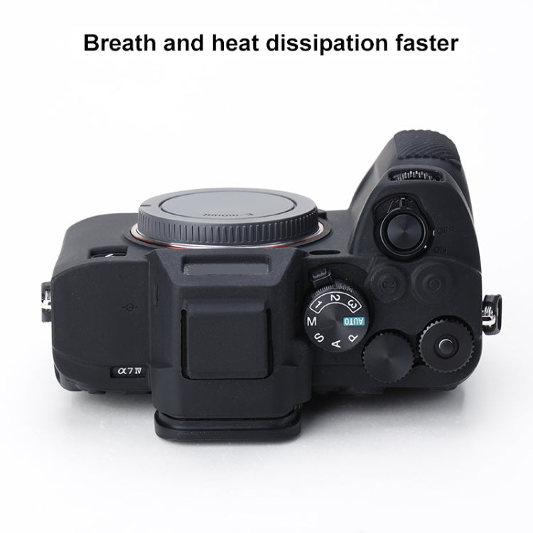 Funda protectora de silicona suave para Sony A7 IV, For Sony A7 IV