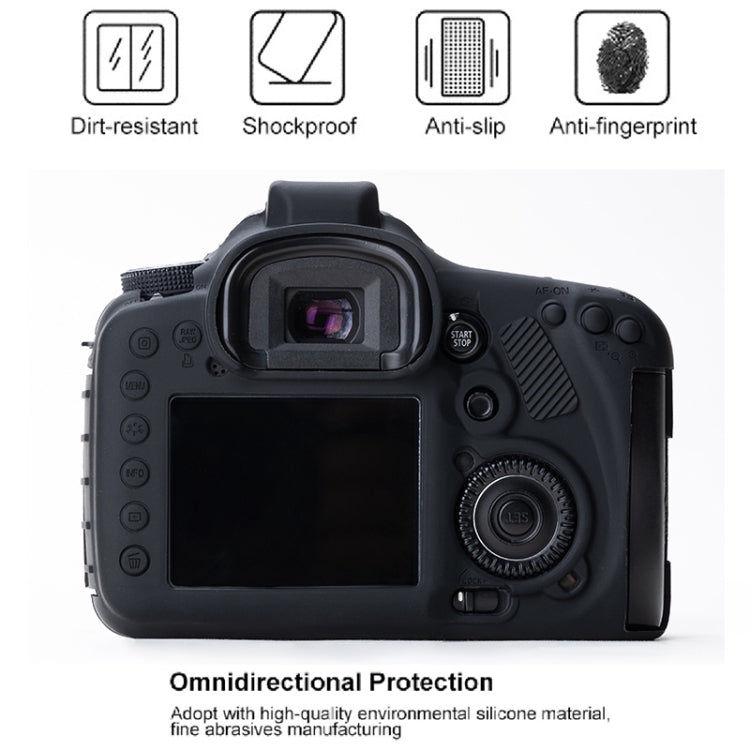 Funda protectora de silicona suave para Canon EOS 7D, For Canon EOS 7D