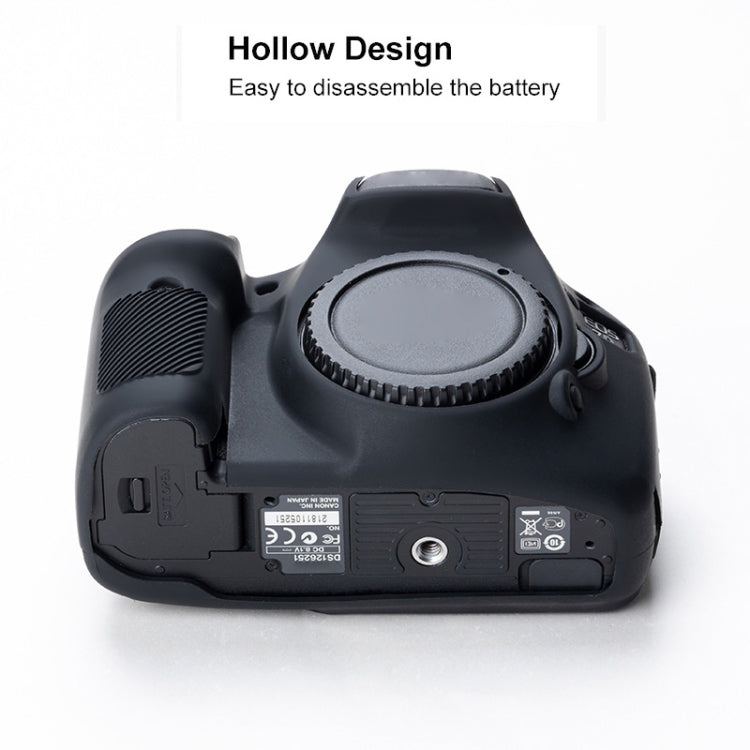Funda protectora de silicona suave para Canon EOS 7D, For Canon EOS 7D
