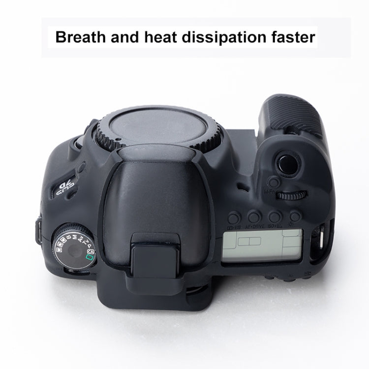 Funda protectora de silicona suave para Canon EOS 7D, For Canon EOS 7D