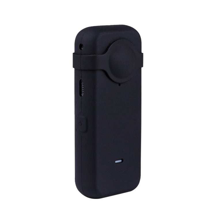 Funda de silicona a prueba de polvo de cuerpo completo con cubierta de lente para Insta360 ONE X2, 2