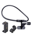 Tenedor portátil perezoso de la cámara del teléfono del cuello con las manos libres con la abrazadera del teléfono, versión extendida, Neck Holder C