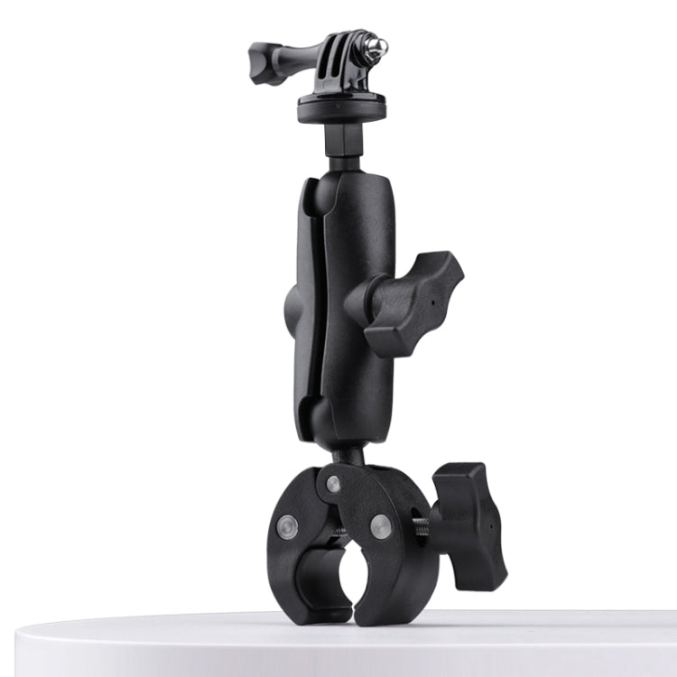 Soporte para manillar de motocicleta y bicicleta, cámara de acción ajustable con rotación de 360 grados, versión extendida, Extended Version