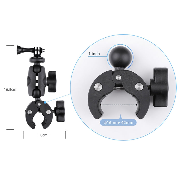Soporte de base de alicate de abrazadera de cámara de acción ajustable de rotación 360, Plier Base Holder