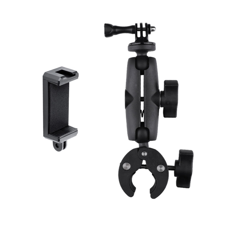 Versión extendida, soporte de Base de alicates de abrazadera ajustable con rotación de 360 grados, con abrazadera para teléfono, Extended Version Plier Base Holder + Phone Clamp