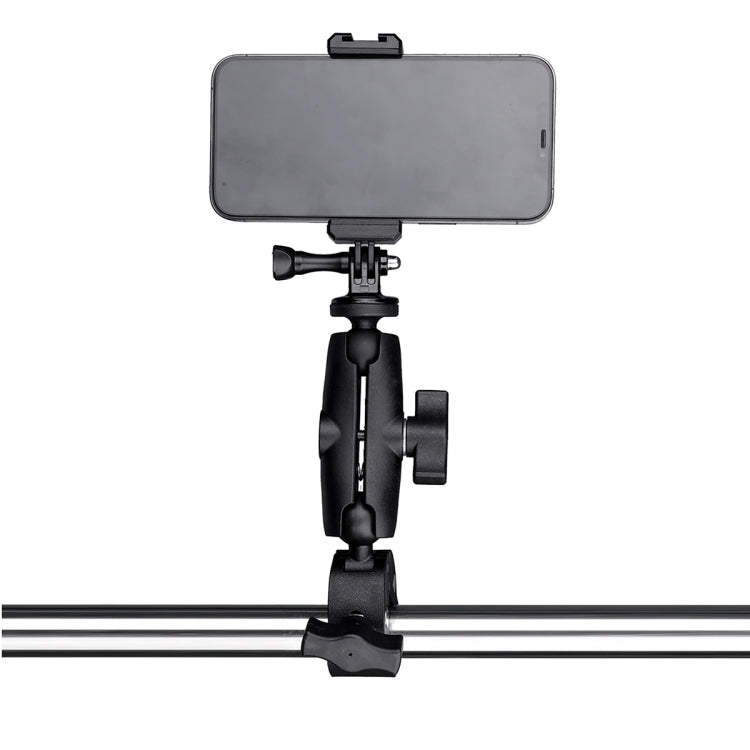 Versión extendida, soporte de Base de alicates de abrazadera ajustable con rotación de 360 grados, con abrazadera para teléfono, Extended Version Plier Base Holder + Phone Clamp