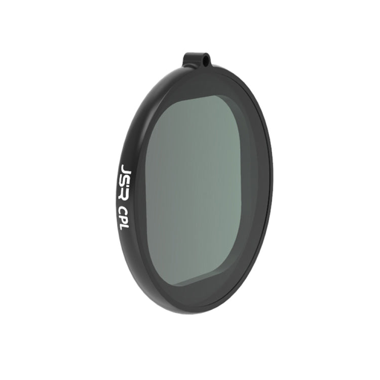 Filtro de lente CPL de carcasa redonda JSR para GoPro HERO8 negro, CPL Lens