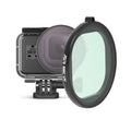 Filtro de lente UV de carcasa redonda JSR para GoPro HERO8 negro, UV Lens