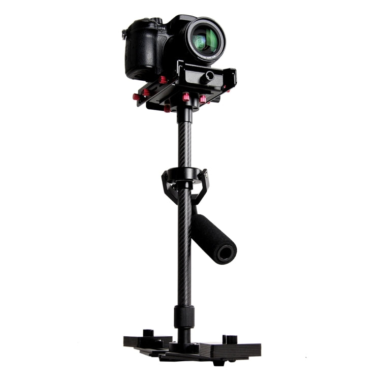YELANGU YLG0107K 40-67cm aluminio de aviación + estabilizador de mano Steadicam profesional de fibra de carbono para cámara DSLR DV
