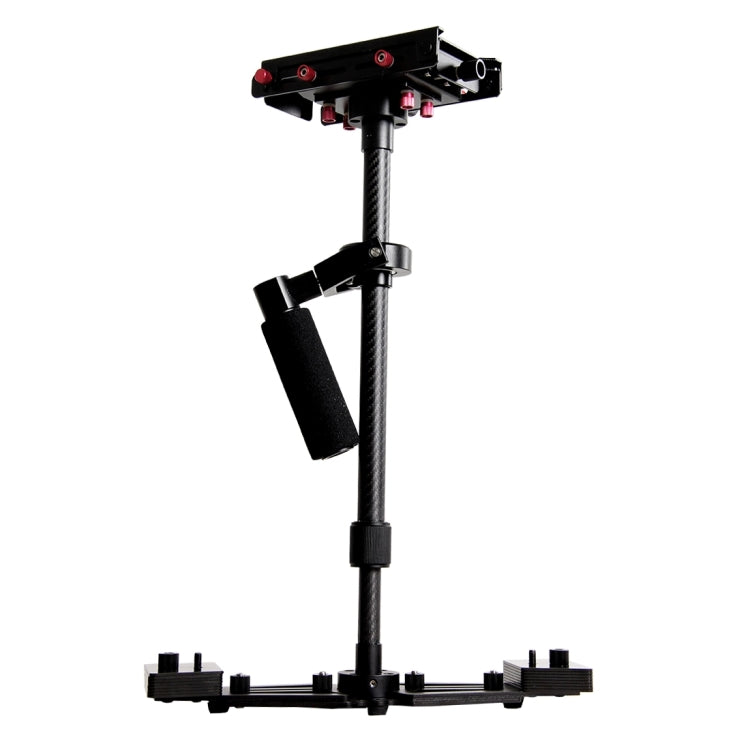 YELANGU YLG0107K 40-67cm aluminio de aviación + estabilizador de mano Steadicam profesional de fibra de carbono para cámara DSLR DV