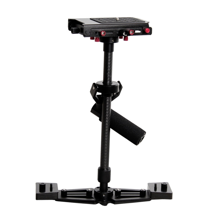 YELANGU YLG0107K 40-67cm aluminio de aviación + estabilizador de mano Steadicam profesional de fibra de carbono para cámara DSLR DV