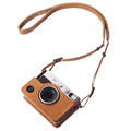 Para FUJIFILM instax mini Evo Cámara de cuerpo completo Funda de cuero genuino con correa, For FUJIFILM instax mini Evo