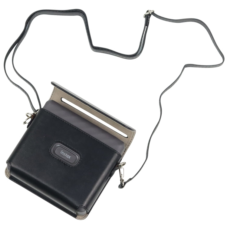 Para FUJIFILM instax Link WIDE Full Body PU Funda de cuero con correa, For FUJIFILM instax Link WIDE
