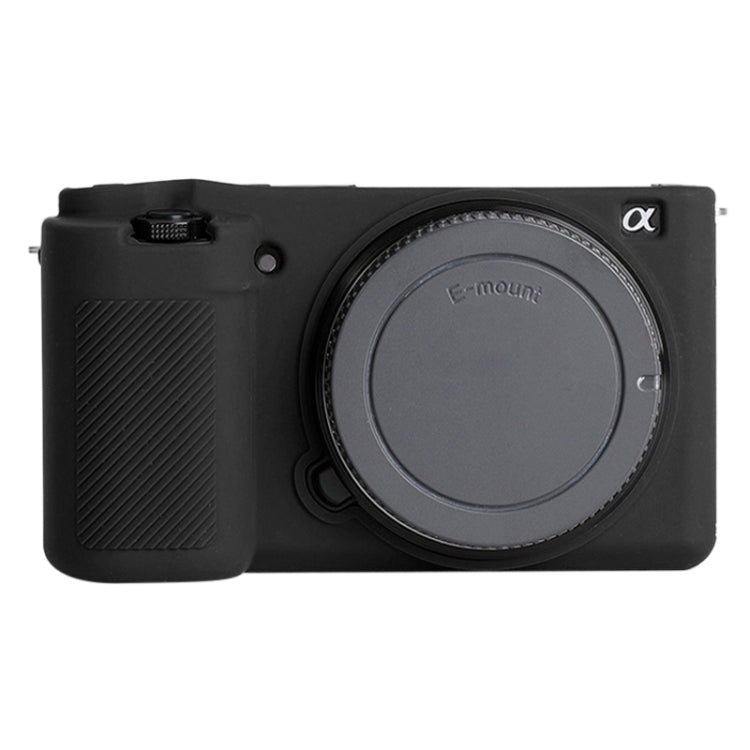 Para Sony ZV-E10 Funda protectora de silicona suave, For Sony ZV-E10