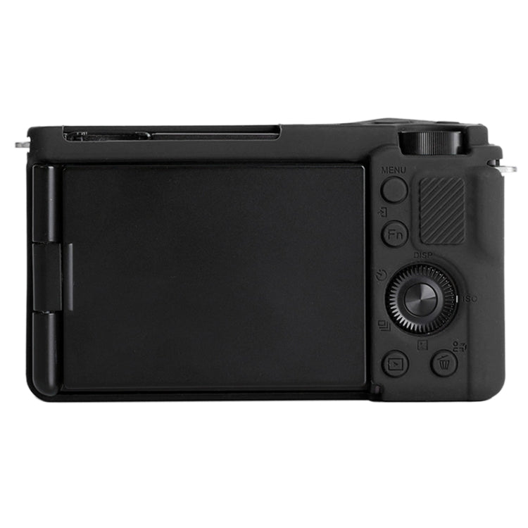 Para Sony ZV-E10 Funda protectora de silicona suave, For Sony ZV-E10