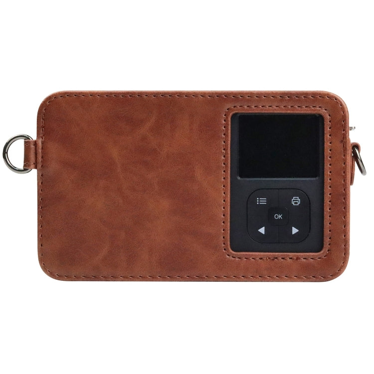 Para Kodak Mini Shot2 Retro / C210R instax Cámara de cuerpo completo Funda de cuero PU con correa, For Kodak Mini Shot2 Retro / C210R