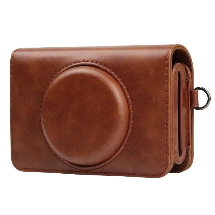 Para Kodak Mini Shot2 Retro / C210R instax Cámara de cuerpo completo Funda de cuero PU con correa, For Kodak Mini Shot2 Retro / C210R
