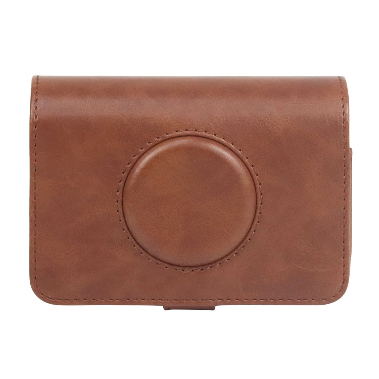 Para Kodak PRINTOMATIC Cámara de cuerpo completo Funda de cuero PU con correa, For Kodak PRINTOMATIC