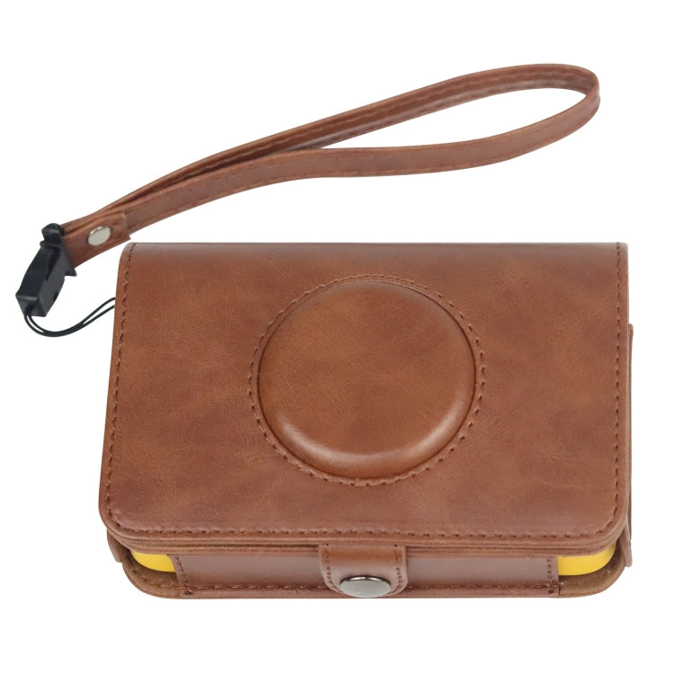 Para Kodak PRINTOMATIC Cámara de cuerpo completo Funda de cuero PU con correa, For Kodak PRINTOMATIC