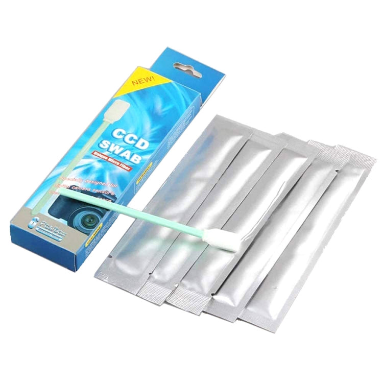 Bastoncillo de limpieza de 6 piezas para cámara CCD, Cleaning Swab Stick