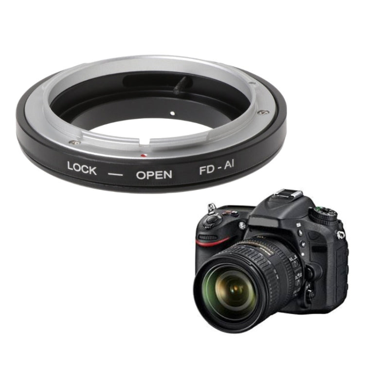 Anillo adaptador macro de lente FD-AI FD-NIK para lentes Canon FD a lentes Nikon AI, FD-AI FD-NIK