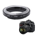 Anillo escalonado de montura de lente FD-EOS para lentes Canon FD a lentes EOS EF, FD-EOS