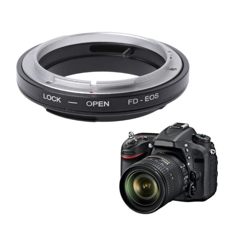 Anillo escalonado de montura de lente FD-EOS para lentes Canon FD a lentes EOS EF, FD-EOS
