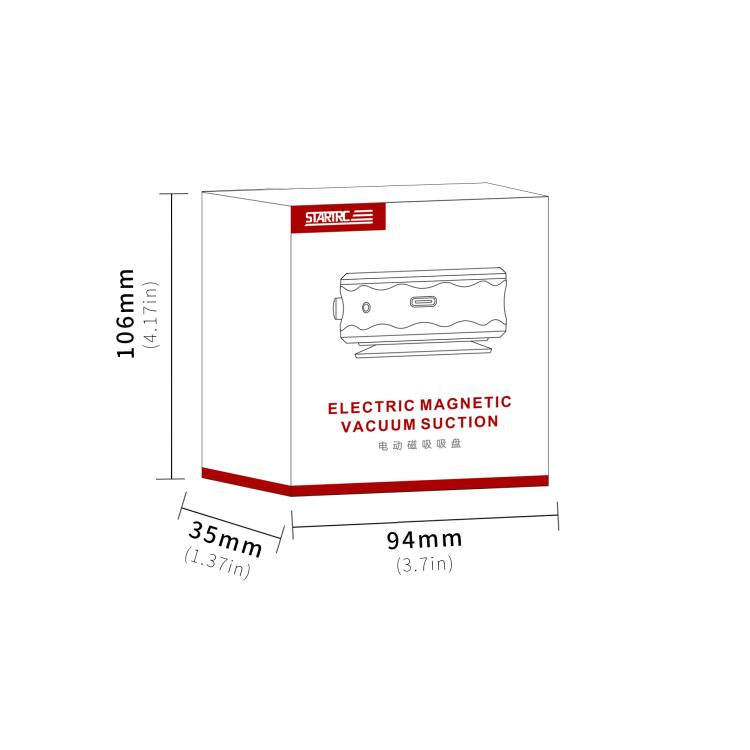 Soporte universal magnético eléctrico con ventosa STARTRC, Suction Cup Mount