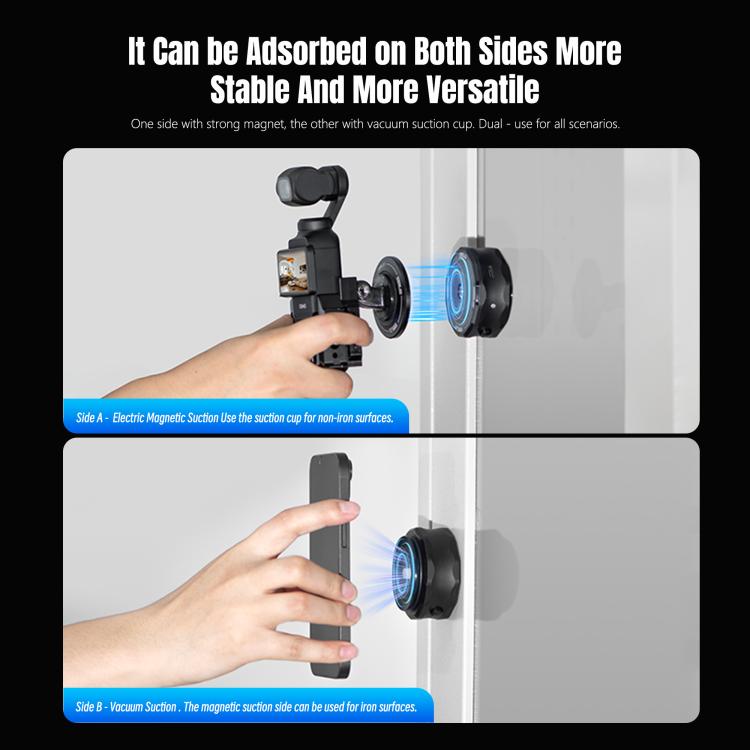 Soporte universal magnético eléctrico con ventosa STARTRC, Suction Cup Mount