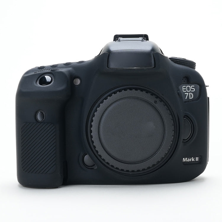 Para Canon EOS 7D Mark II Funda protectora de silicona suave, For Canon EOS 7D Mark II