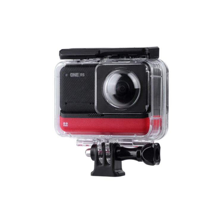 Para Insta360 One RS 360 Edition 60m carcasa impermeable para buceo en profundidad subacuática, For Insta360 One RS