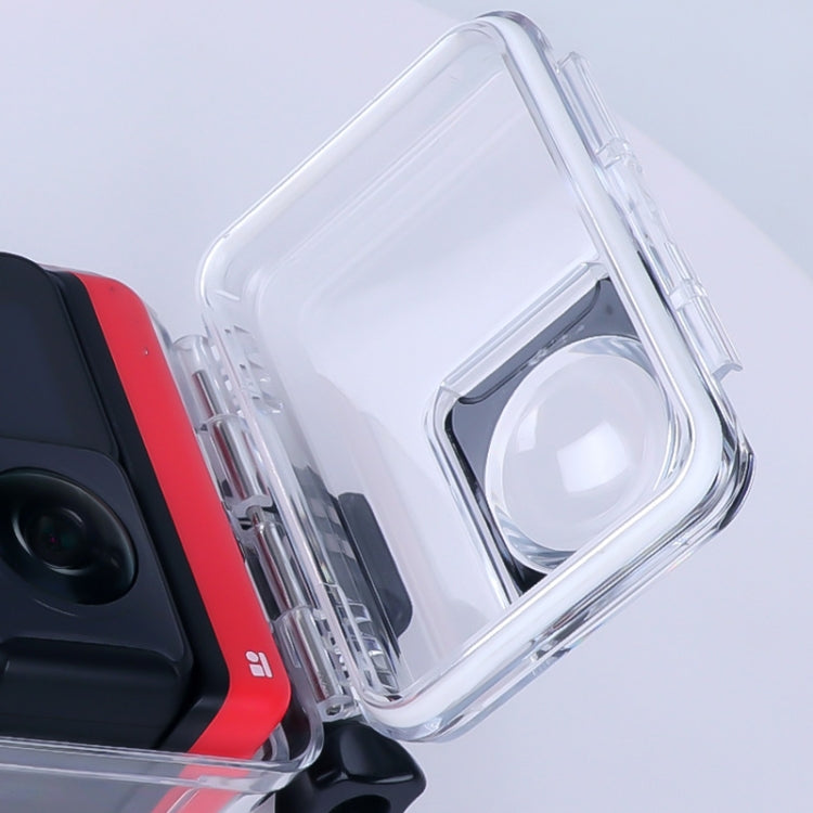 Para Insta360 One RS 360 Edition 60m carcasa impermeable para buceo en profundidad subacuática, For Insta360 One RS